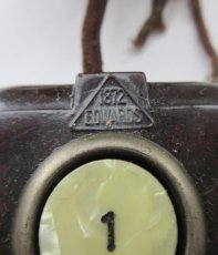 画像3: 1930's Art Deco【EDWARS】Two Button Bell Switch (3)