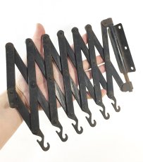 画像11: 1920-30's Steel Garment Hanger Rack (11)