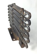 画像9: 1920-30's Steel Garment Hanger Rack (9)