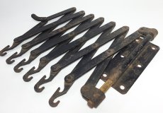 画像7: 1920-30's Steel Garment Hanger Rack (7)