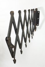 画像2: 1920-30's Steel Garment Hanger Rack (2)
