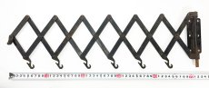 画像5: 1920-30's Steel Garment Hanger Rack (5)