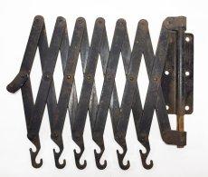 画像6: 1920-30's Steel Garment Hanger Rack (6)