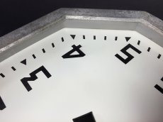画像11: 1940's French "BRILLIE" Octagon Wall Clock (11)