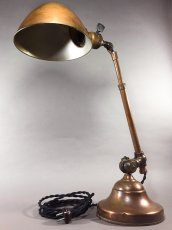 画像8: 1910-20's "O.C.White" Brass Telescopic Desk Lamp (8)