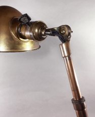 画像7: 1910-20's "O.C.White" Brass Telescopic Desk Lamp (7)