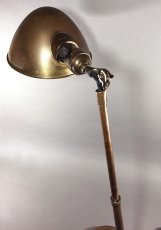 画像15: 1910-20's "O.C.White" Brass Telescopic Desk Lamp (15)