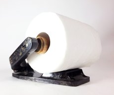 画像3: 1930's "Art Deco" Bakelite Toilet Paper Holder (3)