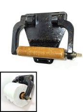 画像1: 1930's "Art Deco" Bakelite Toilet Paper Holder (1)