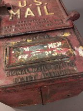 画像13: PAT.1899-1902 "Cast Iron" U.S.MAIL BOX (13)
