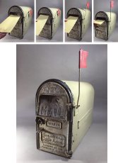 画像2: PAT.1899 "Cast Iron" U.S.MAIL BOX (2)