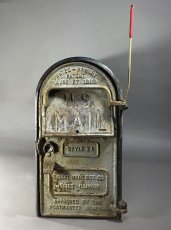画像6: PAT.1899 "Cast Iron" U.S.MAIL BOX (6)