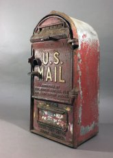 画像9: PAT.1899-1902 "Cast Iron" U.S.MAIL BOX (9)