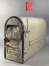 画像1: PAT.1899 "Cast Iron" U.S.MAIL BOX (1)