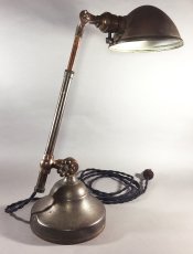 画像13: 1910-20's "O.C.White" Brass Telescopic Desk Lamp (13)