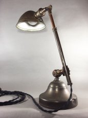 画像11: 1910-20's "O.C.White" Brass Telescopic Desk Lamp (11)