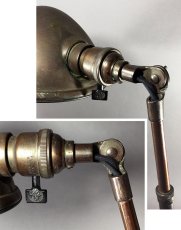 画像15: 1910-20's "O.C.White" Brass Telescopic Desk Lamp (15)