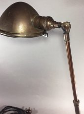 画像10: 1910-20's "O.C.White" Brass Telescopic Desk Lamp (10)
