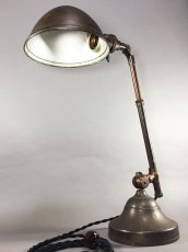 画像16: 1910-20's "O.C.White" Brass Telescopic Desk Lamp (16)