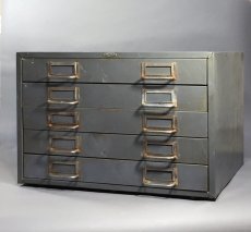 画像2: 1940's "Cole Steel" 5-Drawer Cabinet【大きいです。】 (2)