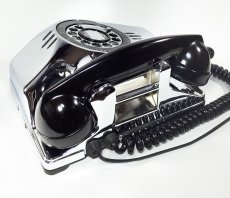 画像12: - 実働品 - （ひかり電話可） 1940's U.S.ARMY "2-Way" Chromed Telephone【BLACK × SILVER】 (12)