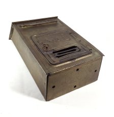 画像7: 1920-30's "CORBIN LOCK CO." Brass Wall Mount Mail Box (7)