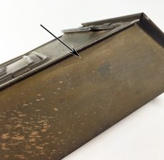 画像12: 1920-30's "CORBIN LOCK CO." Brass Wall Mount Mail Box (12)