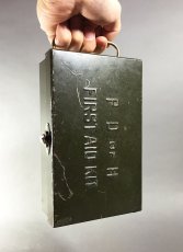 画像1: 1940's "First Aid Box"【Art Steel Co. NEW YORK】 (1)