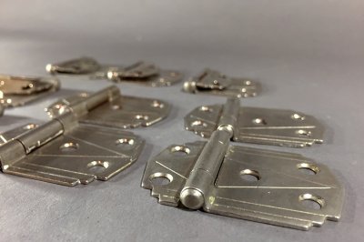 画像2: 1930's Art Deco Cabinet Hinges