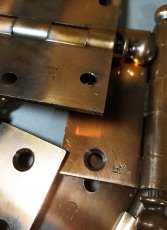 画像3: 1920-30's "Ball Tip" Door Hinges【Dead Stock】 (3)