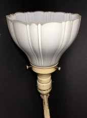 画像16: 1940's Art Deco Wall Mount Sconce w/ Glass Shade (16)