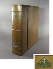 画像1: 1930-40's "ASCO N.Y." Steel File Box (1)