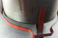 画像5: 特大！！ 1950's "JUSTRITE" Oily Waste Can 【10Gal.（37.85L）】 (5)