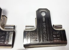 画像6:  1930's Art Deco "ESTERBROOK" Paper Clip【"特大＆大" - 5個セット】  (6)