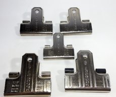 画像2:  1930's Art Deco "ESTERBROOK" Paper Clip【"特大＆大" - 5個セット】  (2)