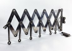 画像10: 1920's "EXTENSION" Steel Garment Hanger Rack【完品】 (10)