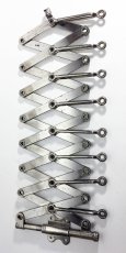 画像6: 1920's "EXTENSION" Steel Garment Hanger Rack (6)