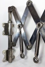 画像8: 1920's "EXTENSION" Steel Garment Hanger Rack【完品】 (8)