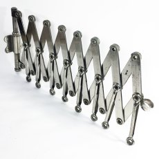 画像1: 1920's "EXTENSION" Steel Garment Hanger Rack (1)