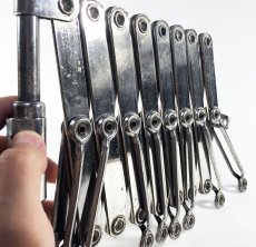 画像8: 1920's "EXTENSION" Steel Garment Hanger Rack (8)