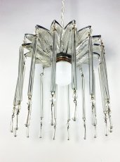 画像4: 1920-30's "PRISM" Glass Pendant Lamp (4)
