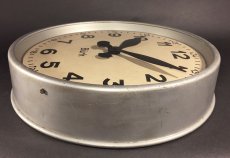 画像12: 1930-40's German Deco "24 Hour Dial" Wall Clock (12)