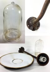 画像5: 1910-30's French Country "Swan Neck" Outside Light (5)