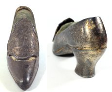 画像4: Eraly-1900's "Victorian Shoe" Metal Pin Cushion (4)
