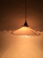 画像2: 1920-30's French Country "Rise＆Fall" Pendant Lamp【Complete】 (2)