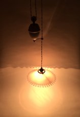 画像3: 1920-30's French Country "Rise＆Fall" Pendant Lamp【Complete】 (3)