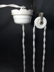 画像5: 1920-30's French Country "Rise＆Fall" Pendant Lamp【Complete】 (5)