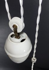 画像7: 1920-30's French Country "Rise＆Fall" Pendant Lamp【Complete】 (7)