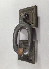画像2: 1920-30's Solid Brass Door Knocker (2)
