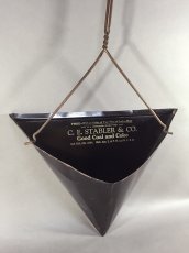 画像1: 1930-40's 【C.E. Stabler & Co.】"Good Coal and Coke" Advertising Dust Pan (1)